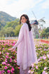 Farasha Embroidered Lawn 3 Piece Suit Blush Muse