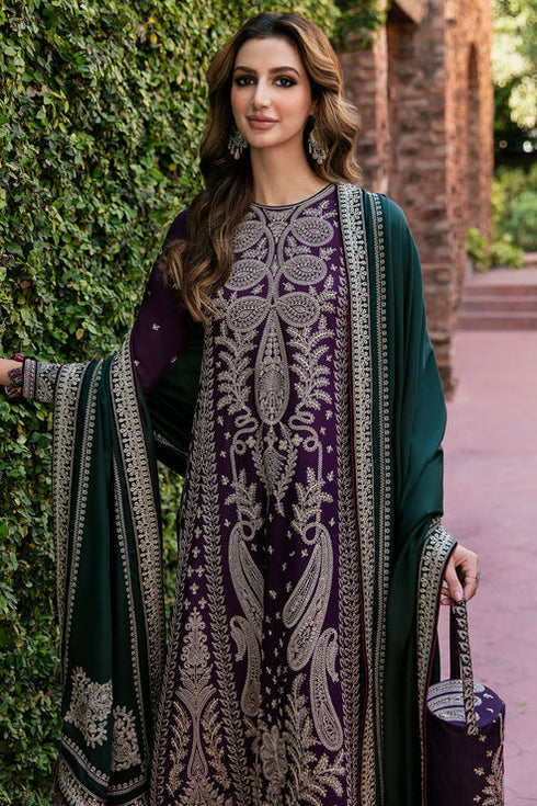 Jazmin Embroidered Khaddar 3 Piece suit DW23-D4