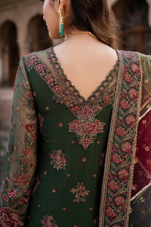 Iznik Embroidered Chiffon 3 Piece Suit ILC-01