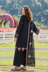 Farasha Embroidered Lawn 3 Piece Suit Dark Passion