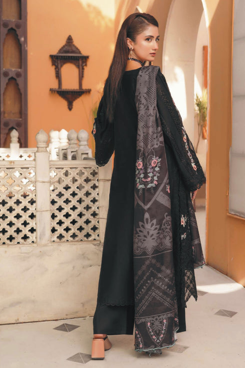 Munira Embroidered Lawn Suit MSL159- Pakistani Lawn Suits