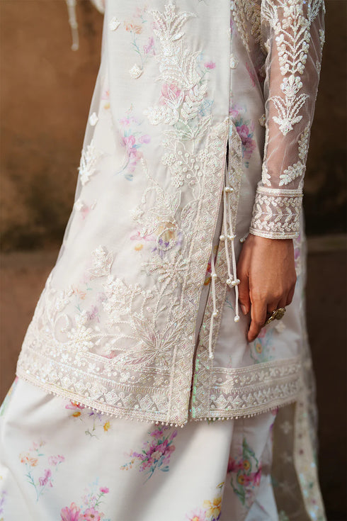 Iznik Embroidered Net Suit UE-534