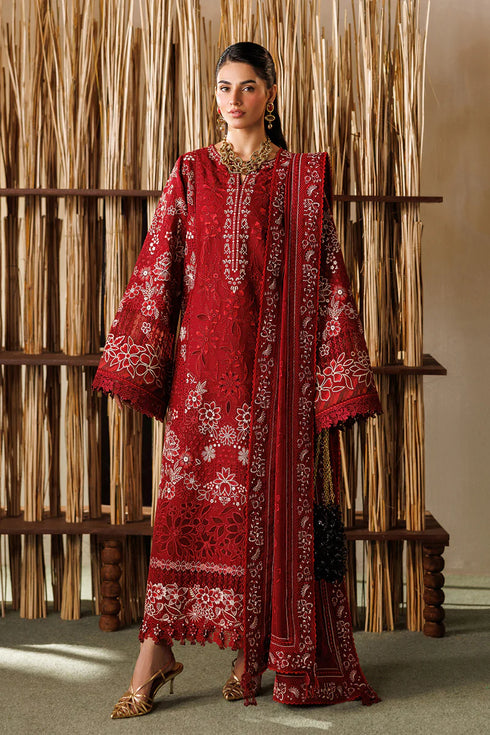 BAROQUE EMBROIDERED LAWN EL26-D05