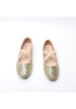 Girl’s Mary Jane Ballerina Flat Shoes- Gold Glitter