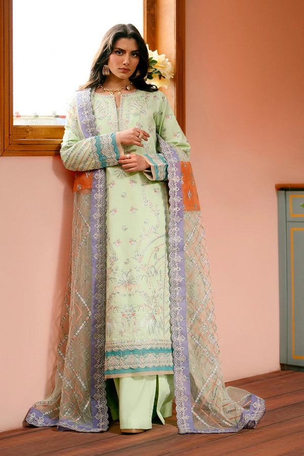 Maryum N Maria Embroidered Lawn 3 piece suit  MS24-566