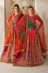 Baroque Embroidered Raw Silk Suit CH14-03