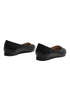 Women's Black Closed Toe Ballet Flats