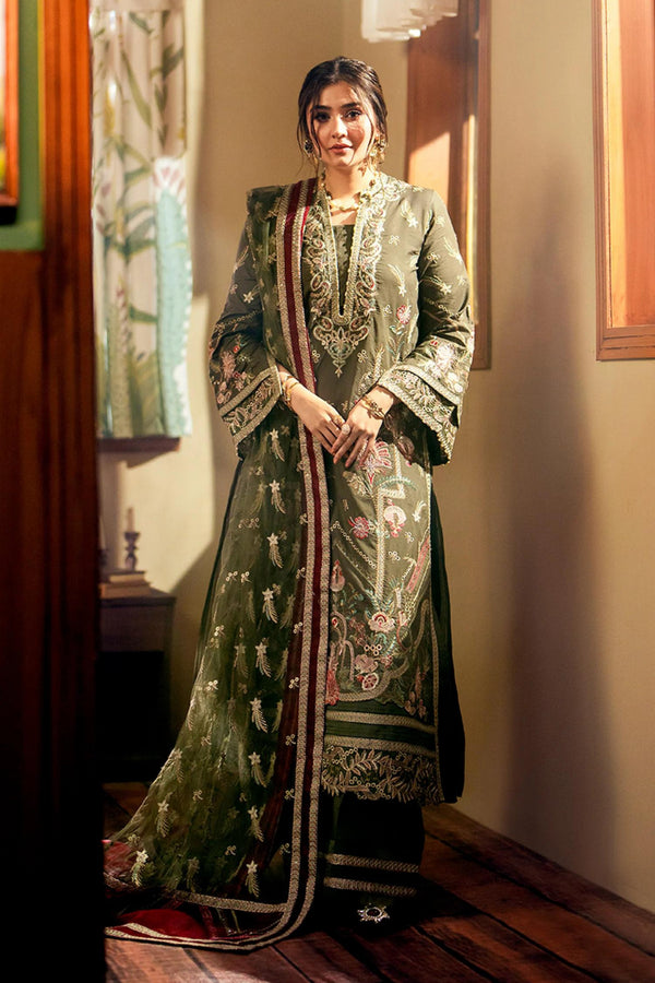 Maryum N Maria Embroidered Lawn 3 piece suit  MS24-565