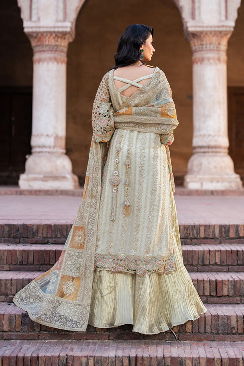 Iznik Embroidered Chiffon 3 Piece Suit ILC-02