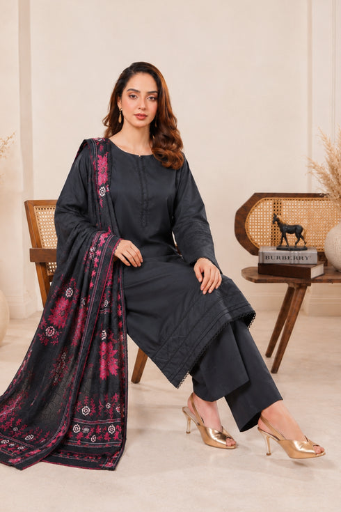 Dynia's By Bin Saeed Lawn Suit BS-115-Pakistani Lawn Suits