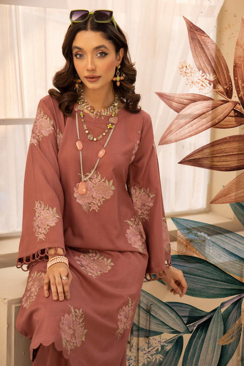 Simran Embroidered Dhanak 2 Piece SM-02