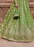 Embroidered Tussel Silk Net Bridal Dress Nashmira