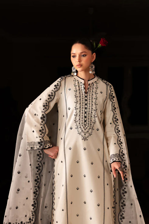 Zarif Embroidered Lawn Suit YARA