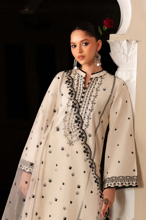 Zarif Embroidered Lawn Suit YARA