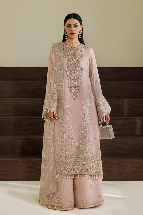 Alizeh Embroidered Chiffon Suit AF-BHM-4076-Reef