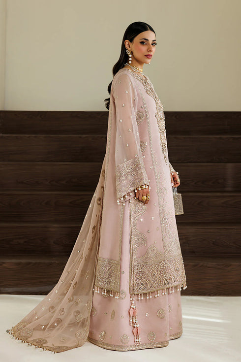 Alizeh Embroidered Chiffon Suit AF-BHM-4076-Reef