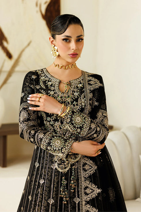 Alizeh Embroidered Chiffon Suit AF-BHM-4073-Blanc