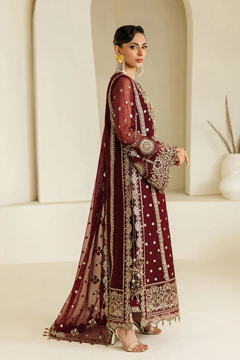 Alizeh Embroidered Chiffon Suit AF-BHM-4071-Lira