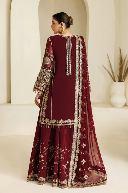 Alizeh Embroidered Chiffon Suit AF-BHM-4071-Lira