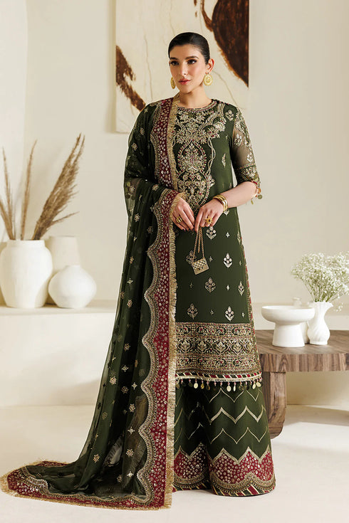 Alizeh Embroidered Chiffon Suit AF-BHM-4075-Hyan