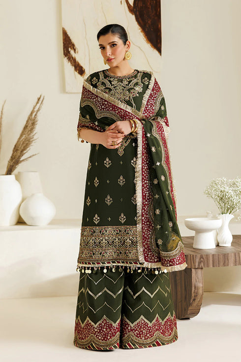 Alizeh Embroidered Chiffon Suit AF-BHM-4075-Hyan