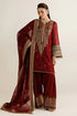 Jazmin Embroidered Chiffon Suit UC-3124