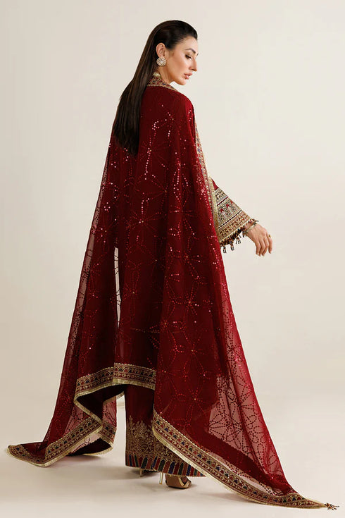 Jazmin Embroidered Chiffon Suit UC-3124