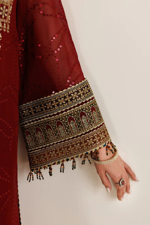 Jazmin Embroidered Chiffon Suit UC-3124