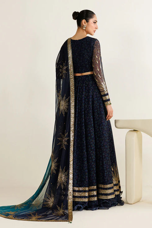 Jazmin Embroidered Chiffon Suit UC-3103