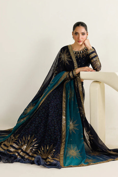 Jazmin Embroidered Chiffon Suit UC-3103