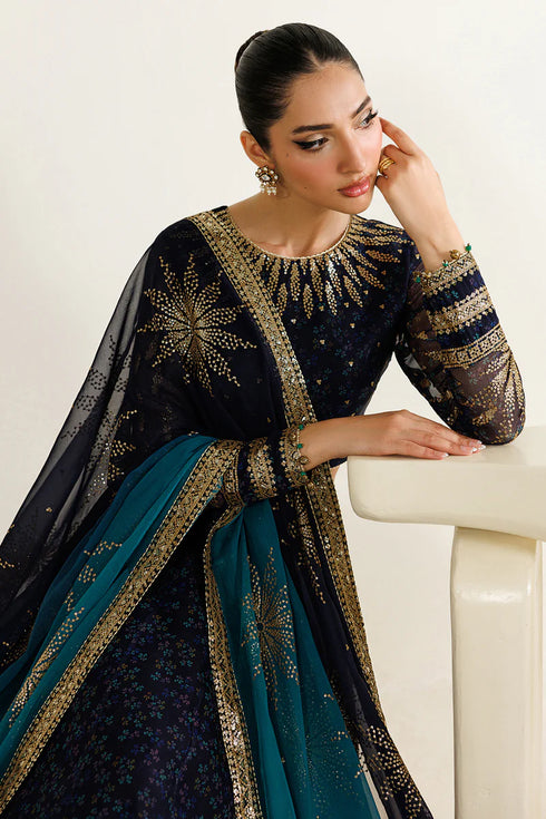 Jazmin Embroidered Chiffon Suit UC-3103