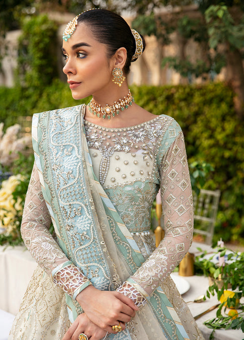 Gulaal Embroidered Organza 3 Piece suit NAREENA