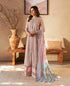Xenia Embroidered Chiffon 3-Piece Suit TAROOB