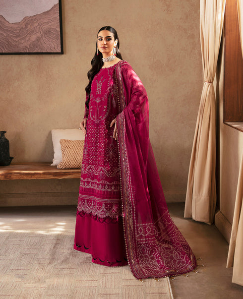Xenia Embroidered Chiffon 3-Piece Suit SARAMA