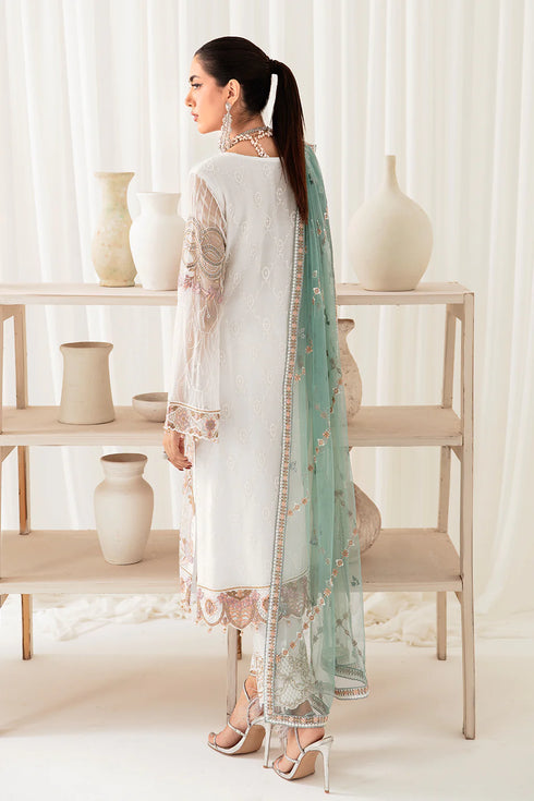 Ramsha Embroided Chiffon 3 Piece suit D-1005