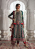 Hussain Rehar Embroidered Korean Raw Silk Suit Morni