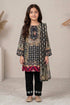 Girls Digital Printed Silk 3PC Suit SMG-01