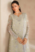 Farasha Embroidered Chiffon Suit Crystal Dew