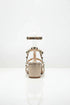 Rose Gold Ankle Strap Heel BS-7