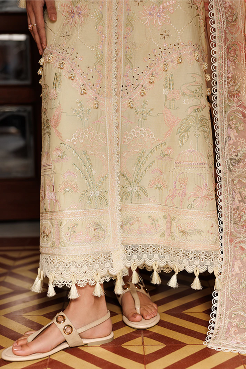Emaan Adeel Embroidered Lawn Suit BLOSSOM BLISS