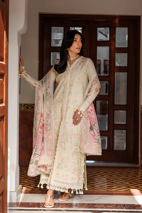 Emaan Adeel Embroidered Lawn Suit BLOSSOM BLISS