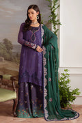 Nureh Embroidered Chiffon Suit AM-29