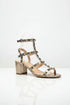 Rose Gold Ankle Strap Heel BS-7