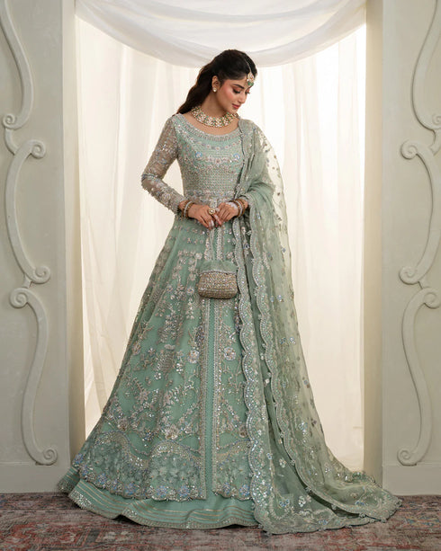 Faiza Saqlain Embroidered Net Suit Selin
