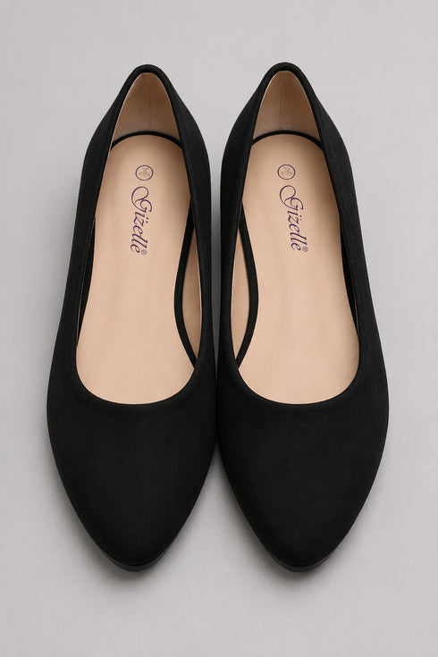 Women's Classic Black Ballet Flats