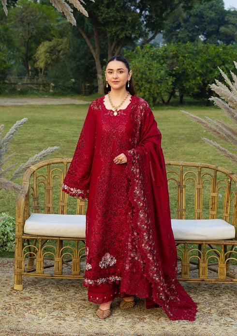 Elaf Embroiderd Lawn Suit ELY-10 CHERIE LADY