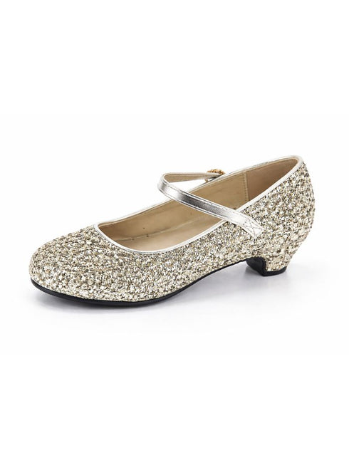 Kids Gold Glitter Shoes BS-41