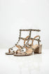 Rose Gold Ankle Strap Heel BS-7