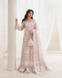 Faiza Saqlain Embroidered Organza Suit Ela
