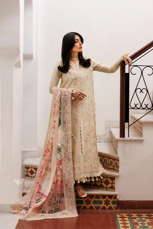 Emaan Adeel Embroidered Lawn Suit BLOSSOM BLISS